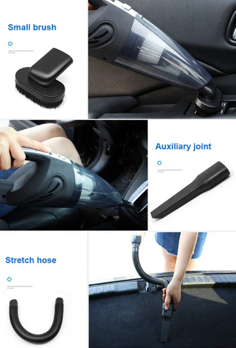 Rechargeable Handheld Vacuum with Cyclonic Suction for Cars, Furniture & Floors – Lightweight Portable Dust Buster for Pet Hair | Thomler