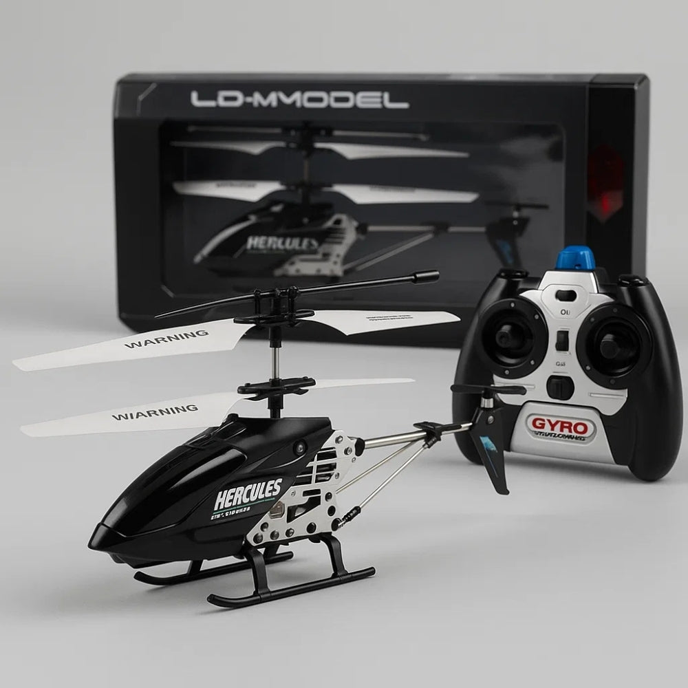 3.5-Channel Indoor RC Helicopter with Gyro Stabilizer – Crash-Resistant Metal Frame for Kids & Adults | Thomler