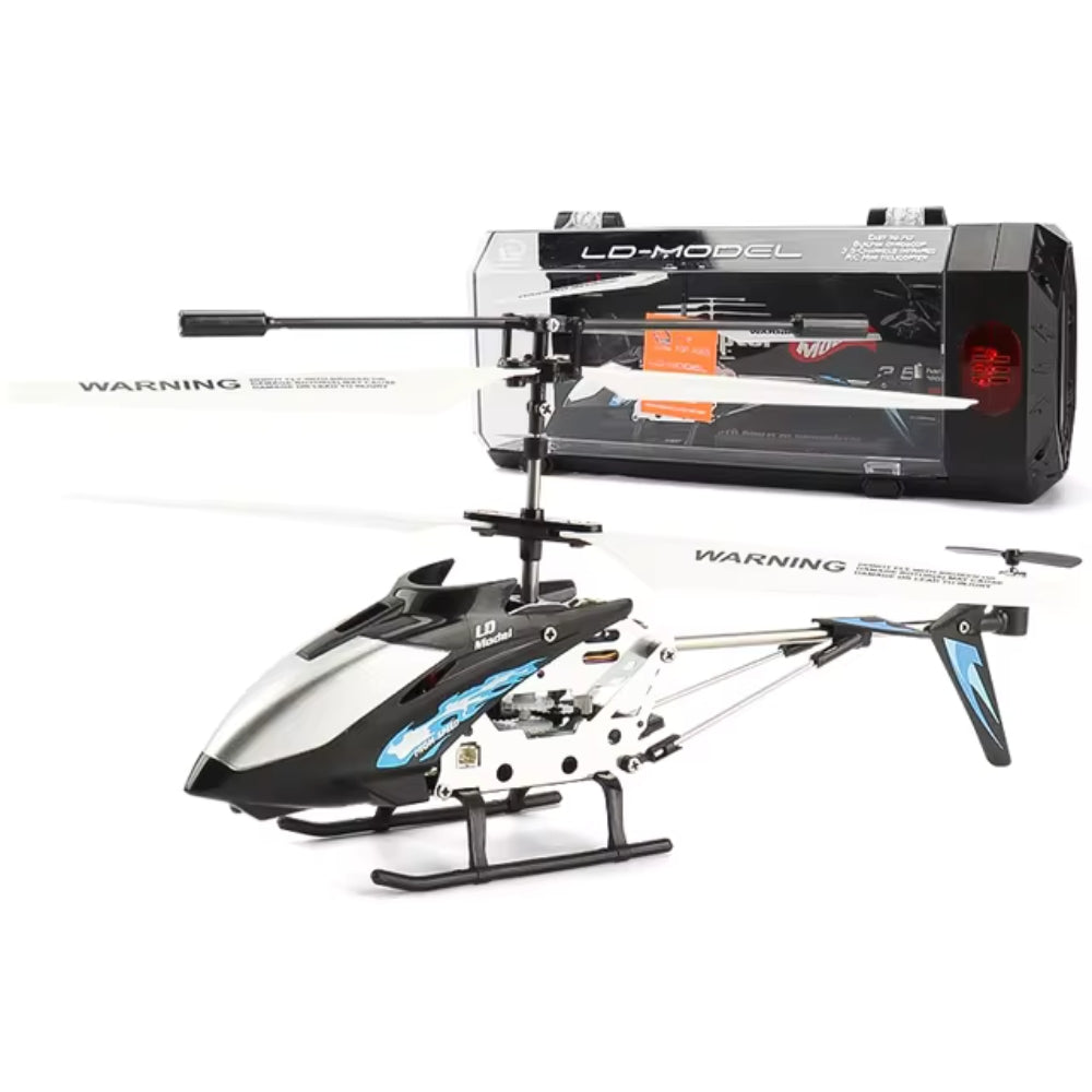 3.5-Channel Indoor RC Helicopter with Gyro Stabilizer – Crash-Resistant Metal Frame for Kids & Adults | Thomler