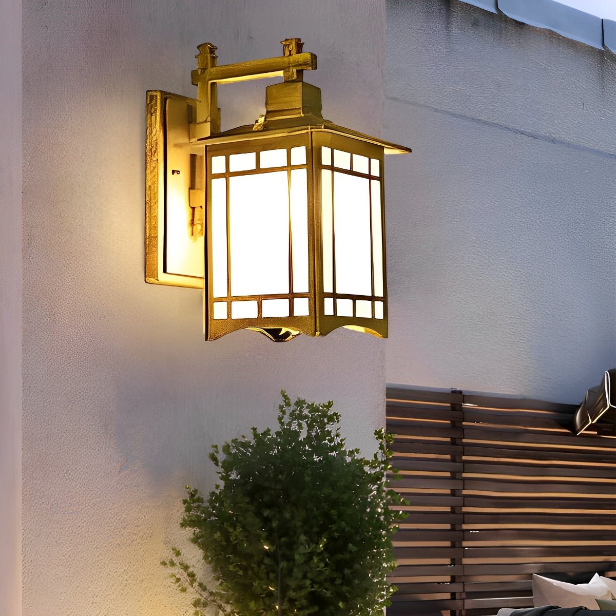Wall Lamp Cast Aluminium 34.0 cm Black Outdoor Solar Patio Lantern Waterproof Garden Sconce With Remote Control | Thomler