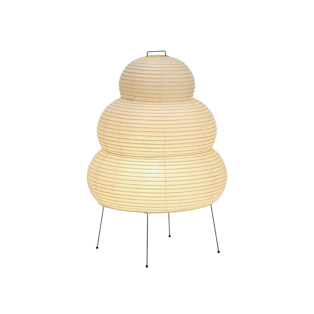 Cloud Rice Paper Floor Lamp 40in Warm White LED Ambient Standing Light for Living Room Bedroom Modern Minimalist Tall Accent Lighting | Thomler