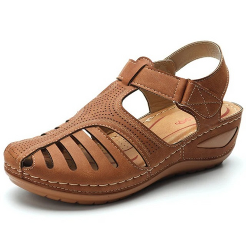 Women's Orthopedic Gladiator Sandals with Arch Support & Adjustable Straps for All-Day Comfort | Thomler