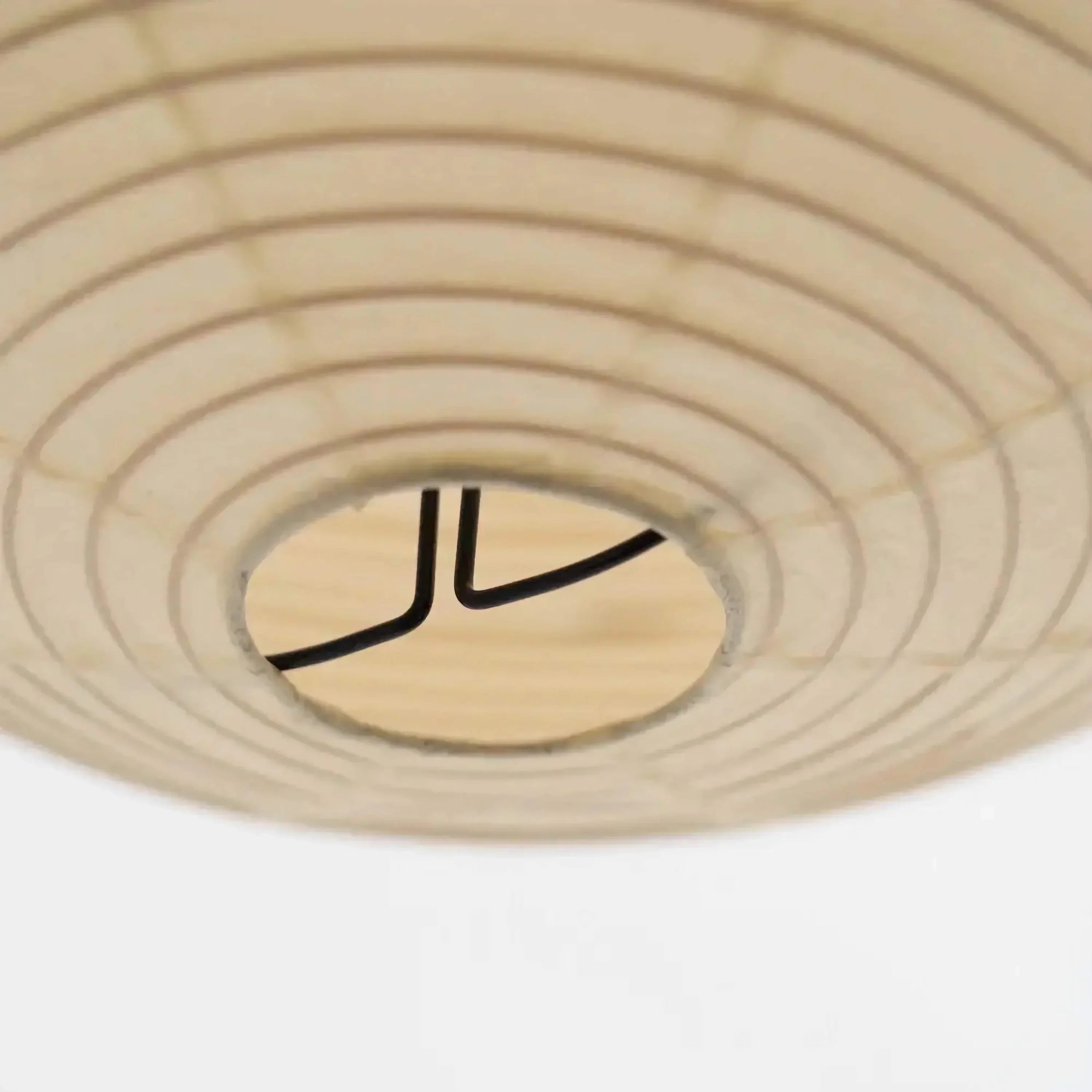 Pendant Lamp Rice Paper Lantern White Minimalist Living Room Bedroom Japandi Wabi Sabi Hanging Ceiling Light | Thomler