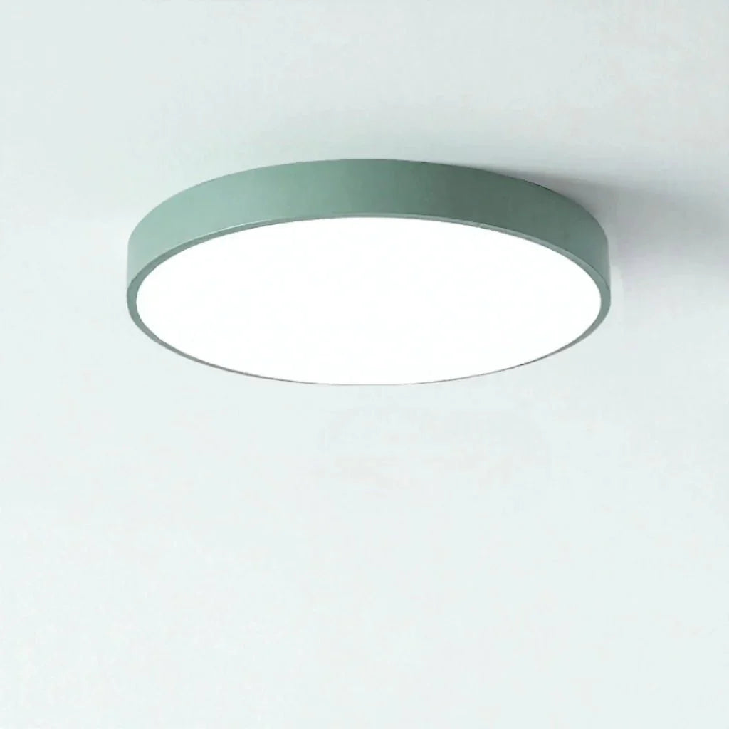 Modern Low-Profile LED Ceiling Light – 8 Vibrant Colors, Multiple Sizes, Dimmable Options for Bedroom, Living Room & Kids Spaces | Thomler