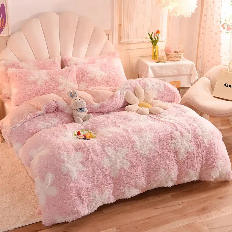 Ultra-Soft Sherpa Fleece Comforter Set – Plush Cloud-Like Warmth for Winter Nights | Thomler