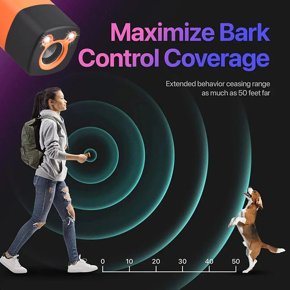Ultrasonic Dog Training Device with 3 Modes for Barking Control and Behavior Correction | Thomler