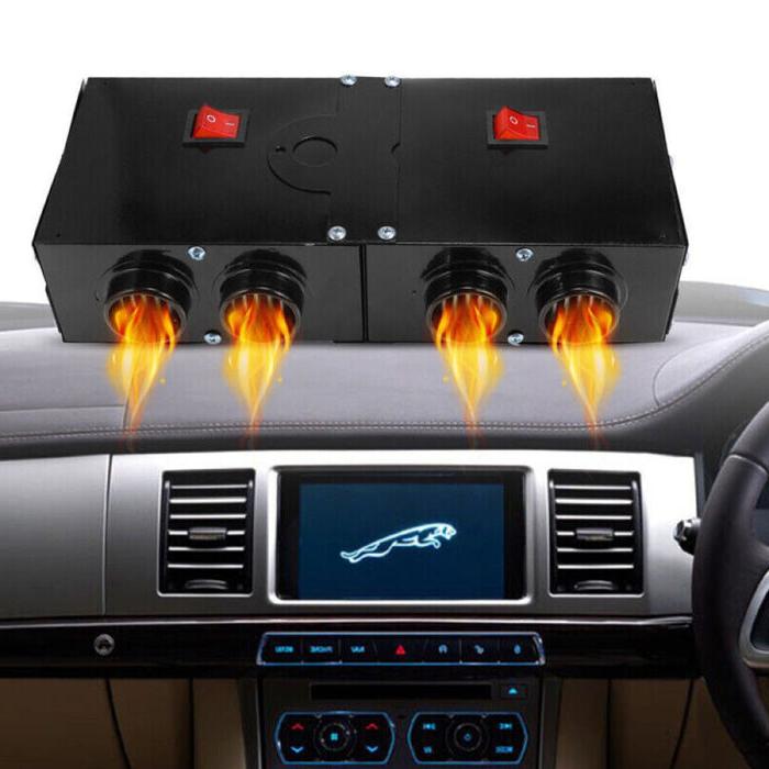 Portable 500W 12V Car Cabin Warmer & Window Defogger for Winter Driving | Thomler
