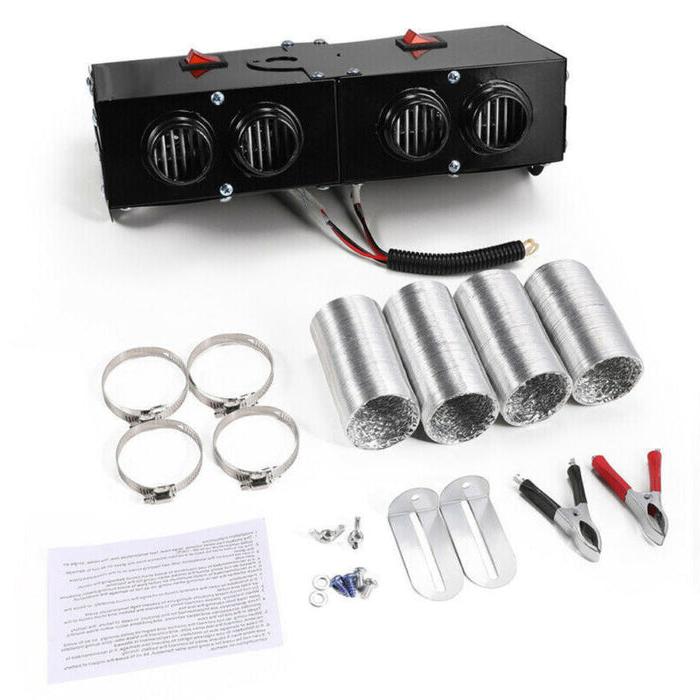 Portable 500W 12V Car Cabin Warmer & Window Defogger for Winter Driving | Thomler