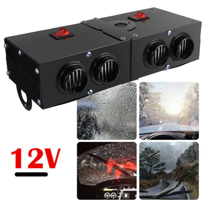 Portable 500W 12V Car Cabin Warmer & Window Defogger for Winter Driving | Thomler