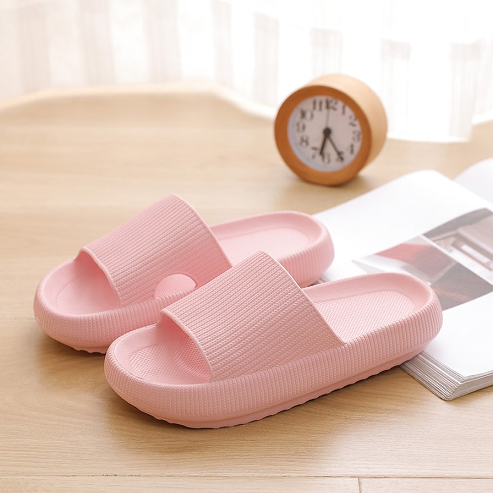 Ergonomic Cushioned Slide Sandals with Anti-Slip Tread for Indoor & Outdoor Wear | Thomler