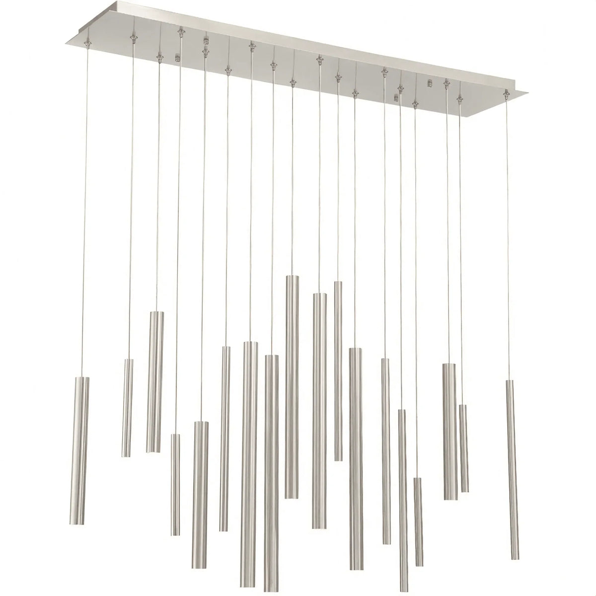 Adjustable Aluminum Tube LED Ceiling Light for Dining Room Kitchen Island Modern Spot Lighting Fixture Sleek Metal Design | Thomler