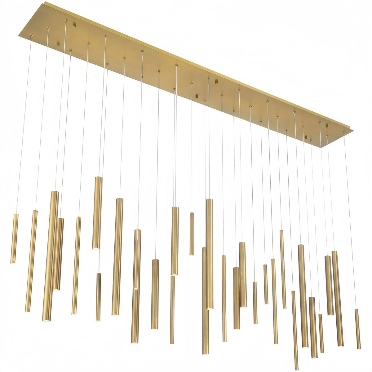 Adjustable Aluminum Tube LED Ceiling Light for Dining Room Kitchen Island Modern Spot Lighting Fixture Sleek Metal Design | Thomler