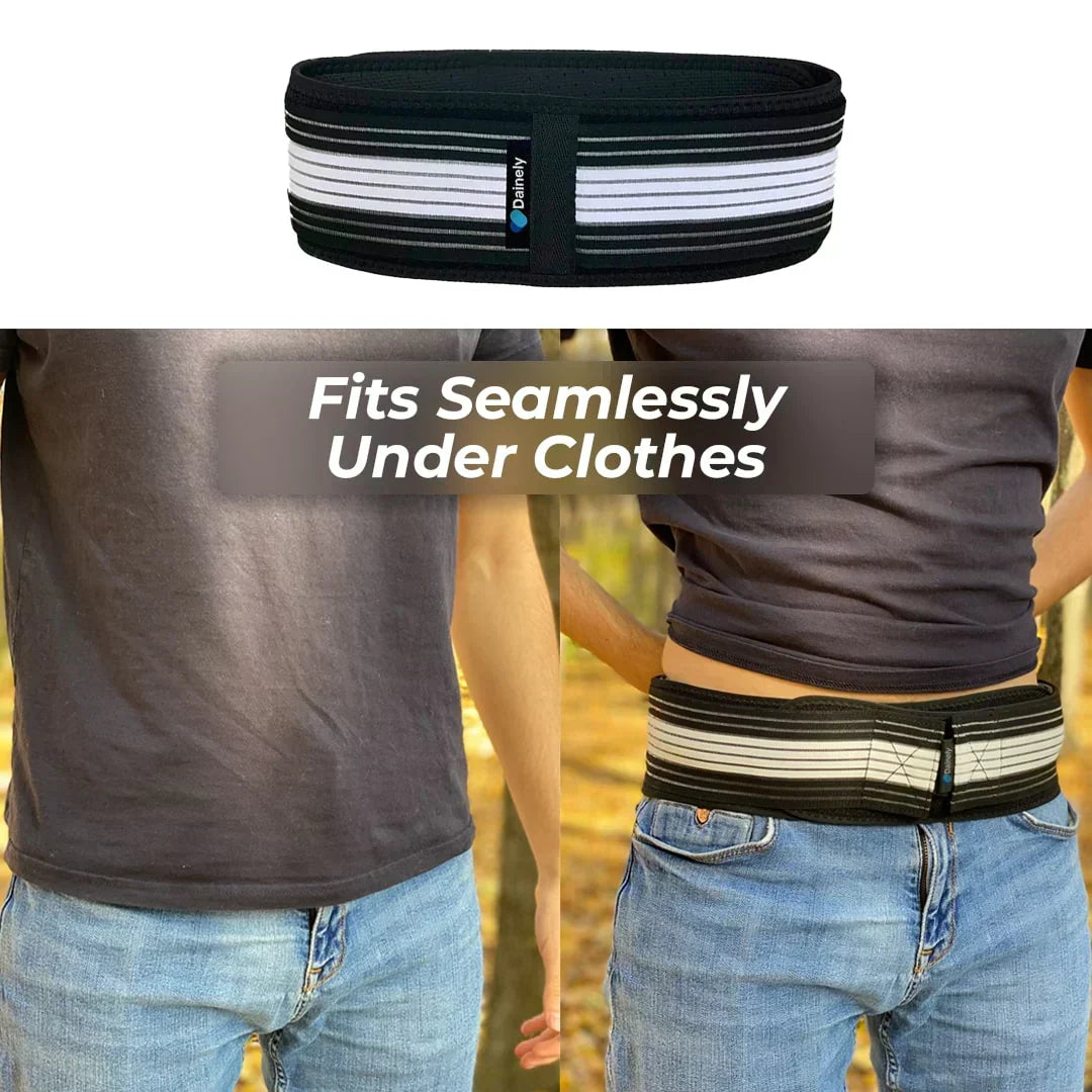 Therapeutic Compression Wrap for Nerve and Lumbar Discomfort Relief – Adjustable Stabilizing Support Brace for Hip and Spine | Thomler