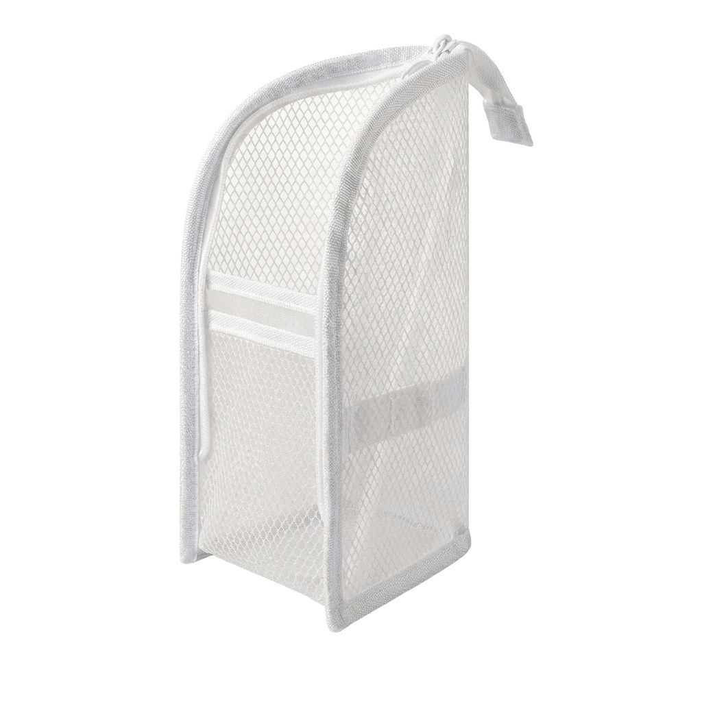Self-Standing Travel Toiletry Bag with Clear Front Panel & Organized Compartments for Bathroom Makeup Cosmetics Daily Essentials Storage | Thomler