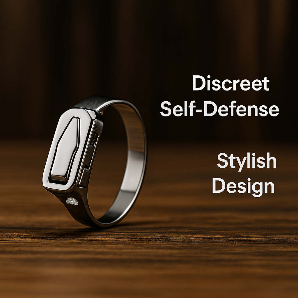 Tactical Finger Ring Personal Safety Tool Everyday Carry EDC Compact Protection Device Covert Wearable Security Accessory Lightweight Metal | Thomler