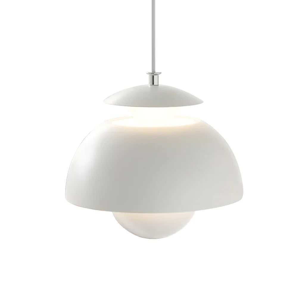 Pendant Light Metal 10 in Spherical Adjustable Living Room Dining Area Modern Chandelier Industrial Style LED Ceiling Fixture | Thomler