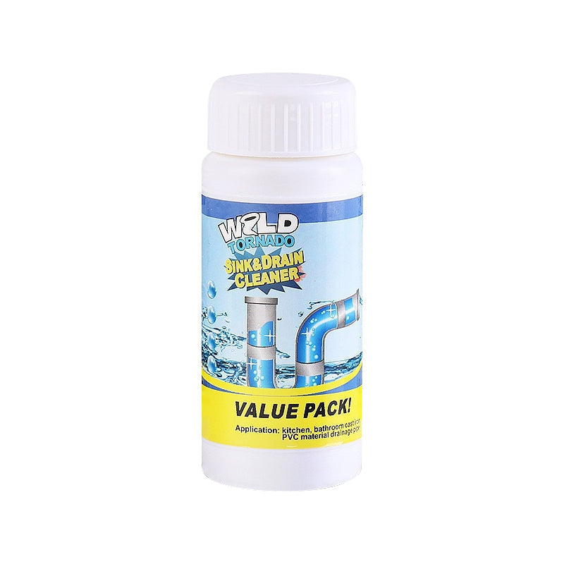 Enzymatic Foaming Powder Pipe Opener for Kitchen & Bathroom Drains, Clears Hair & Grease Clogs, Safe Non-Corrosive Formula for All Plumbing, | Thomler