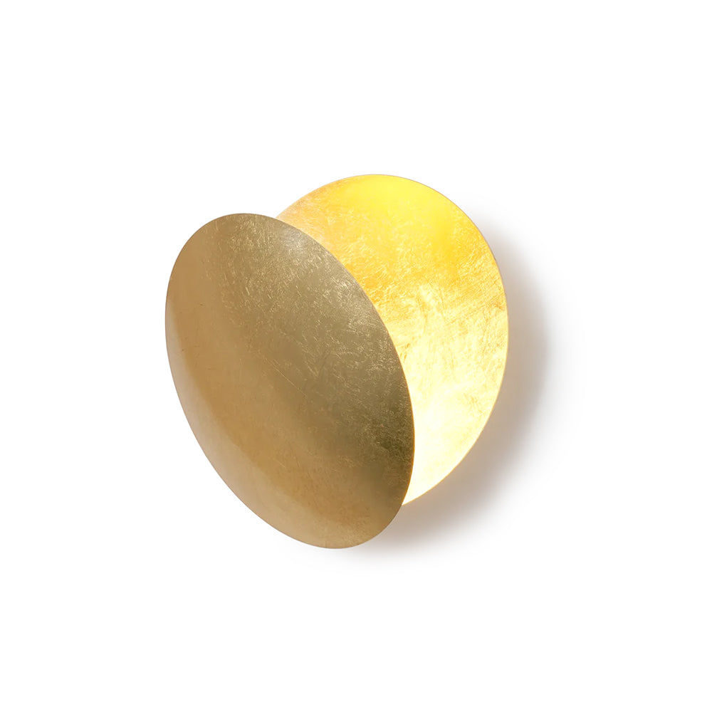 Wall Lamp Aluminum 9 in Adjustable LED Gold White Modern Living Room Bedroom Decorative Light | Thomler