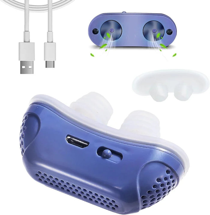 Compact Sleep Apnea Relief Device – Maskless Airway Support for Travel & Home Use | Portable Breathing Aid for Snoring & Sleep Quality | Thomler
