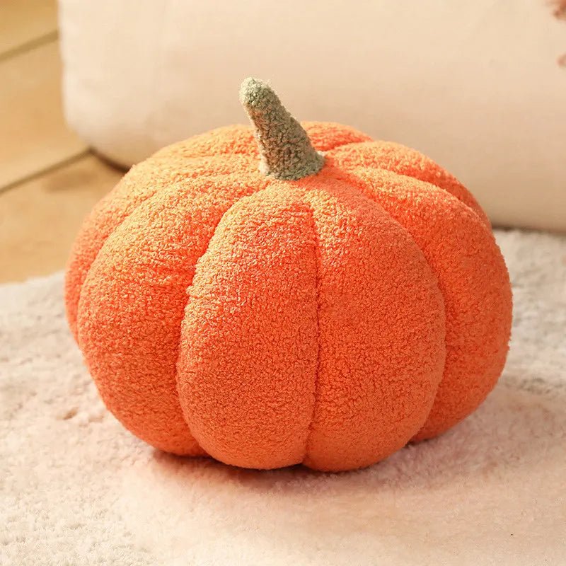Cuddly Autumn Squash Cushion – Festive Soft Pillow for Kids' Rooms & Seasonal Decor | Thomler