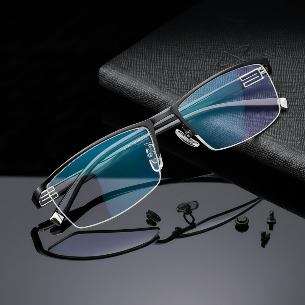 Progressive Reading Glasses with Photochromic Lenses – Adaptive Tint Technology for Men & Women | Readers for Computer Work & Driving | Thomler