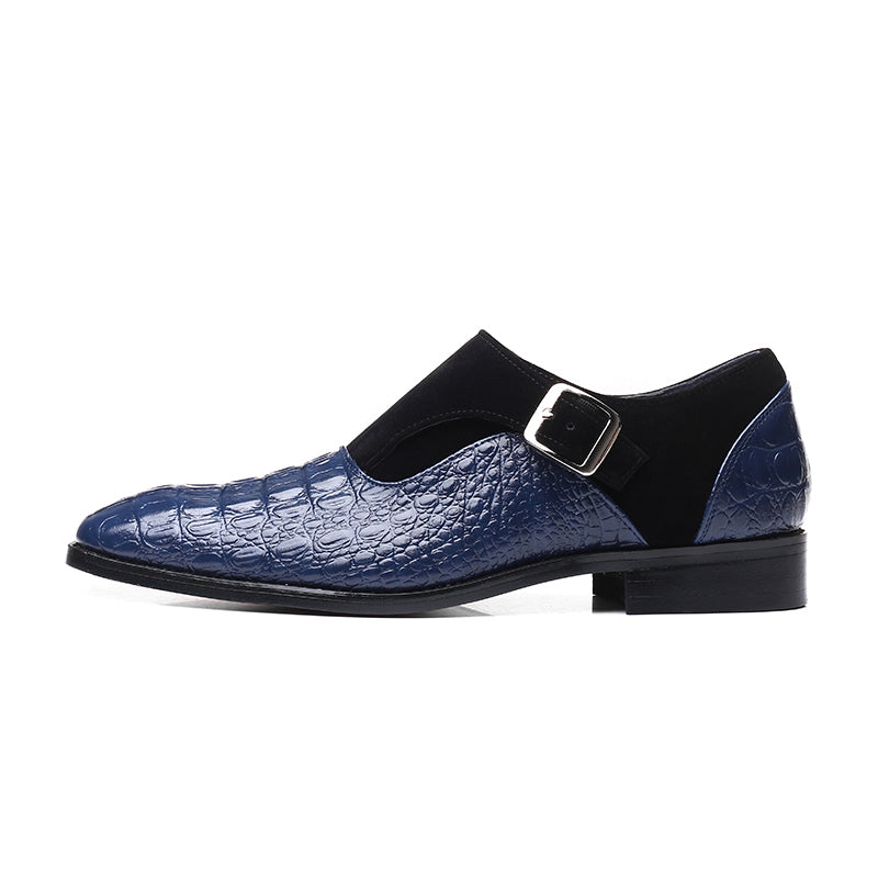 Men's Textured Faux Leather Oxford Shoes for Formal Events & Business Wear | Thomler