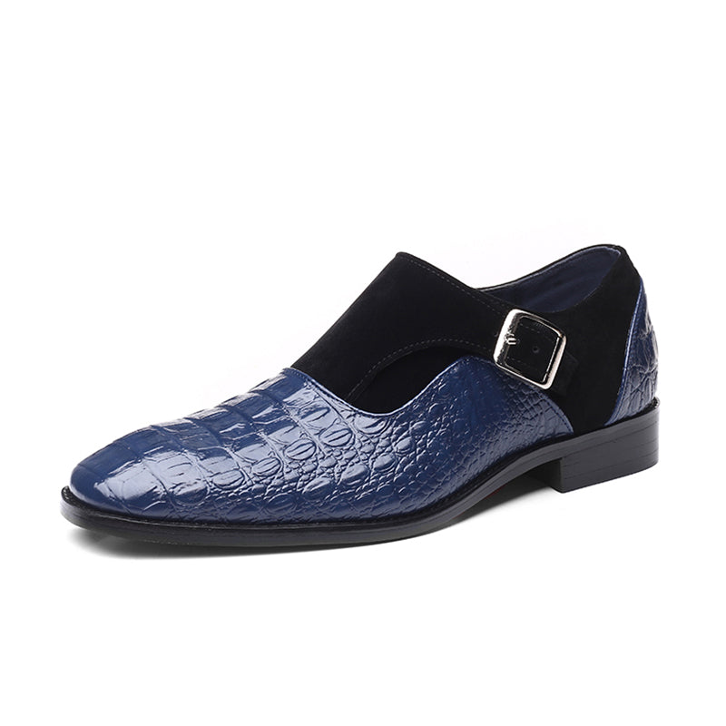 Men's Textured Faux Leather Oxford Shoes for Formal Events & Business Wear | Thomler