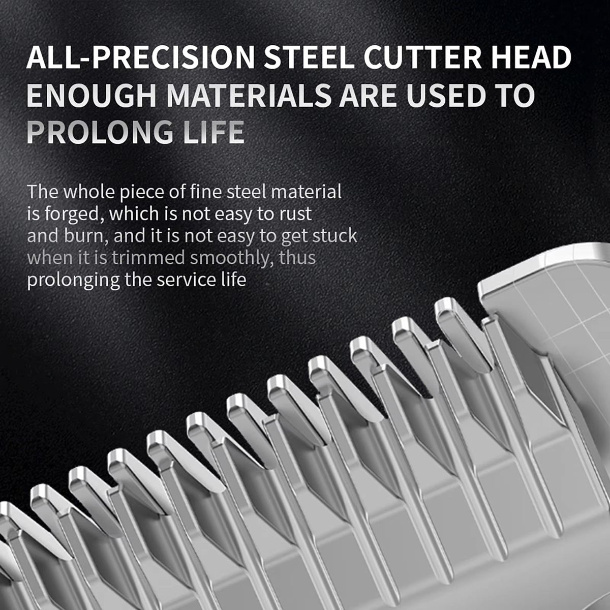 Cordless Pet Grooming Clippers with Quiet Motor & Steel Blades for Dogs & Cats – Rechargeable Trimmer Kit with LED Display | Thomler