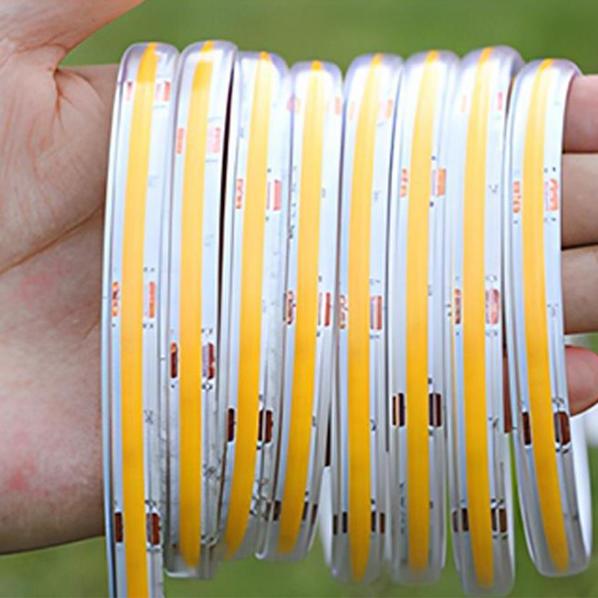 Outdoor LED Strip Flexible Solar 5.0 m Warm White Garden Path Patio Recessed Lighting Waterproof Linear Light | Thomler