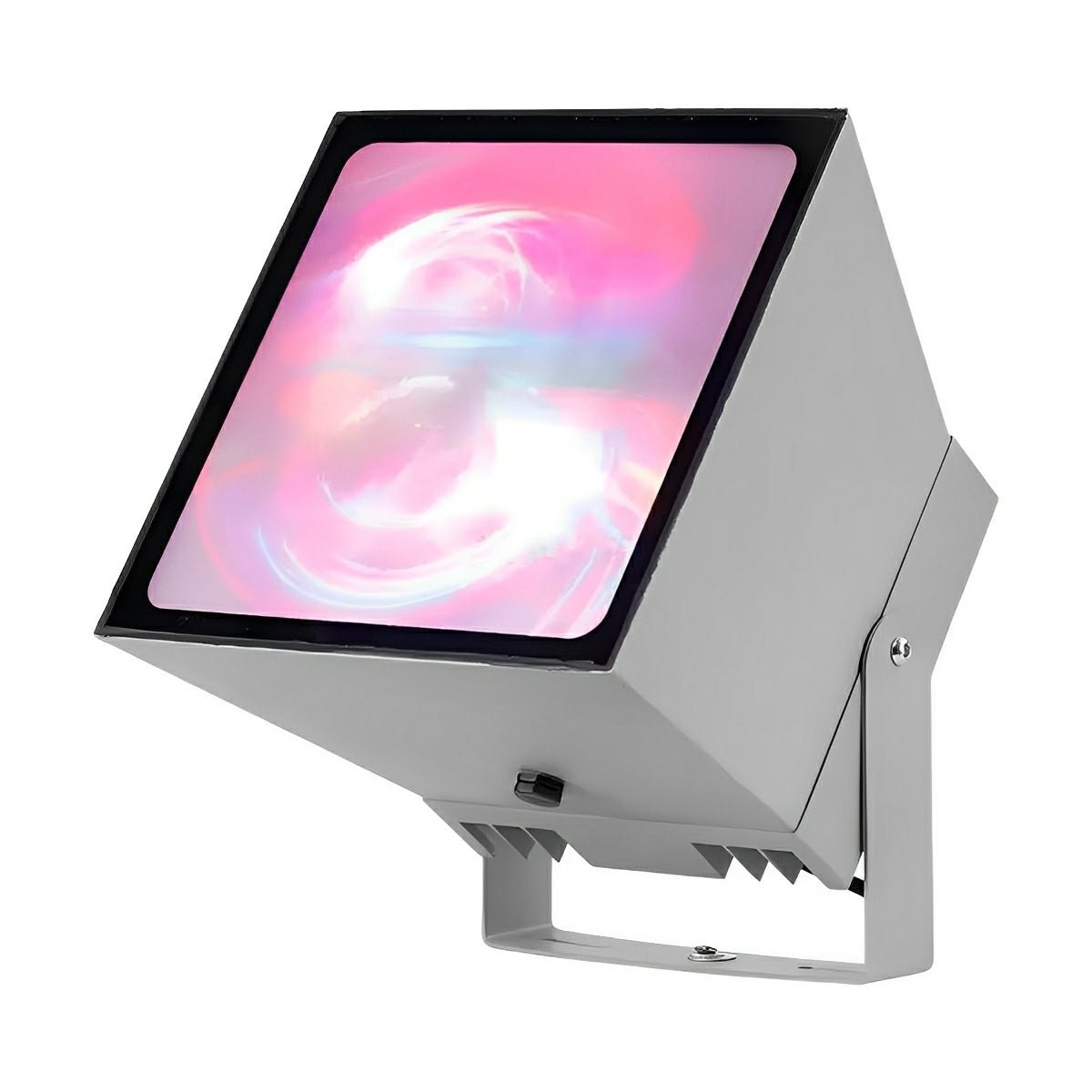 Outdoor Floodlight Cast Aluminium RGB LED 24W 15.0 m² Garden Facade Landscape Spotlight Waterproof Grey | Thomler