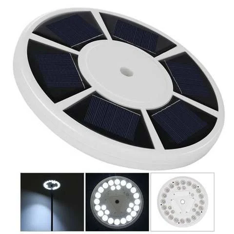 Solar Flagpole Light 700 Lumen 26 LED Automatic Dusk Sensor Weatherproof for Outdoor Flags Patriotic American Flag Pole | Thomler