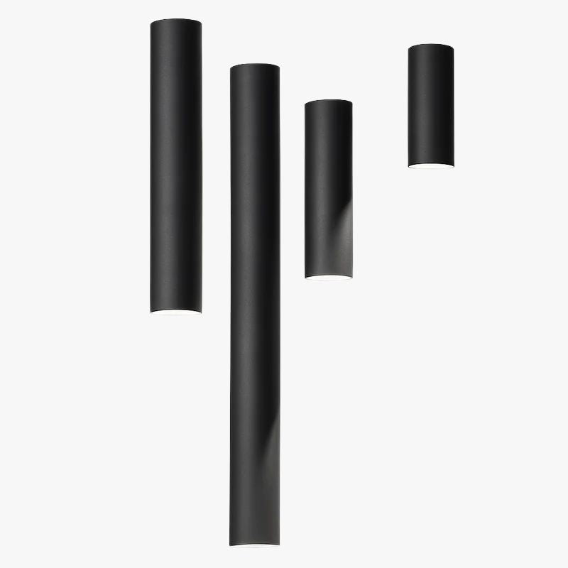 LED Ceiling Spotlight Aluminum 4 in x 15.7 in Adjustable Black White Foyer Living Room Dining Room Lighting | Thomler