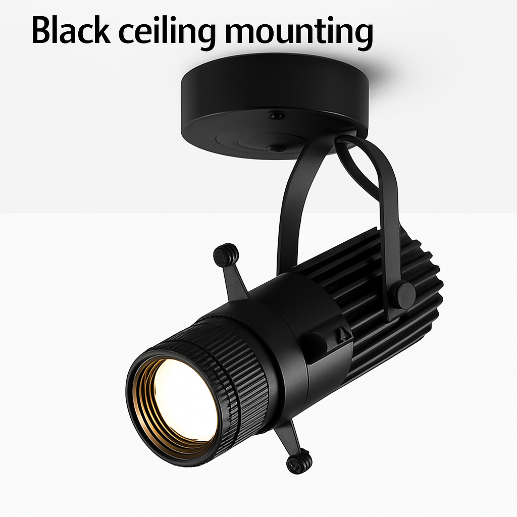 Dimmable LED Track Spotlight with Adjustable Beam Angle for Kitchen, Dining Room & Retail Display | Thomler