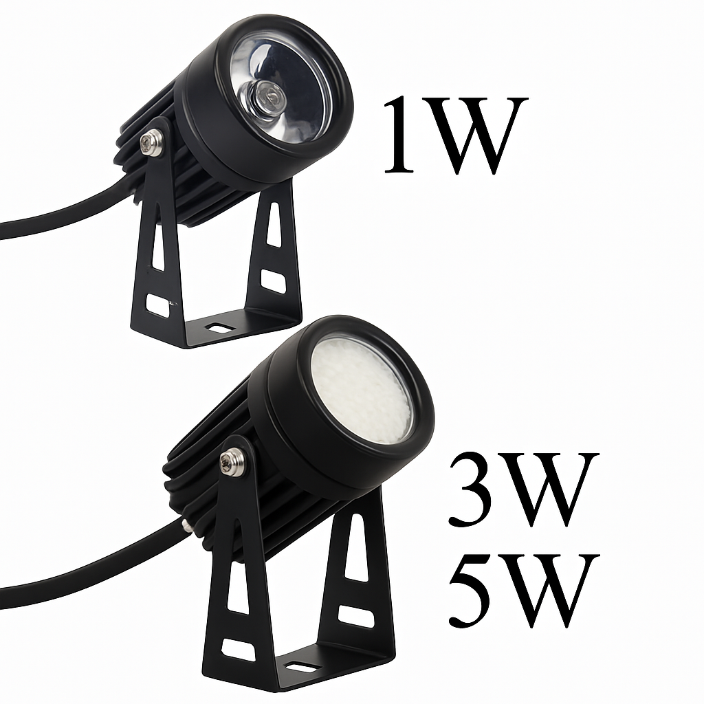 Outdoor LED Garden Spotlight Waterproof IP65 Rated with Adjustable Brightness for Landscape Yard Pathway Accent Lighting 110V 220V 12V | Thomler
