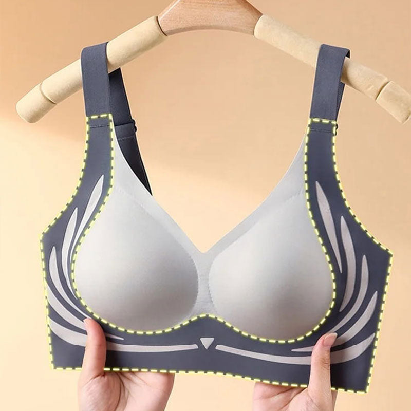 Wireless Lift Bra for Women | Supportive Push-Up Design with Anti-Sag Technology for Everyday Comfort and Cleavage | Adjustable Soft-Cup Und | Thomler