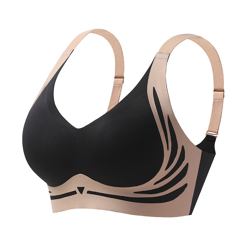 Wireless Lift Bra for Women | Supportive Push-Up Design with Anti-Sag Technology for Everyday Comfort and Cleavage | Adjustable Soft-Cup Und | Thomler