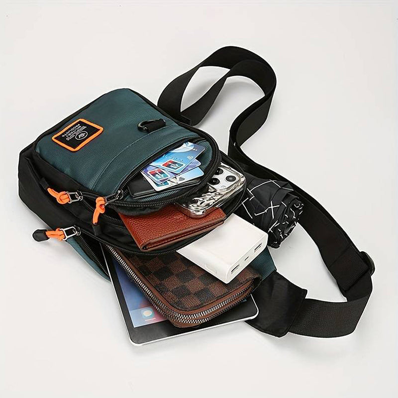 Compact Crossbody Bag with Organized Compartments & Weather-Resistant Shell for Daily Commute | Thomler
