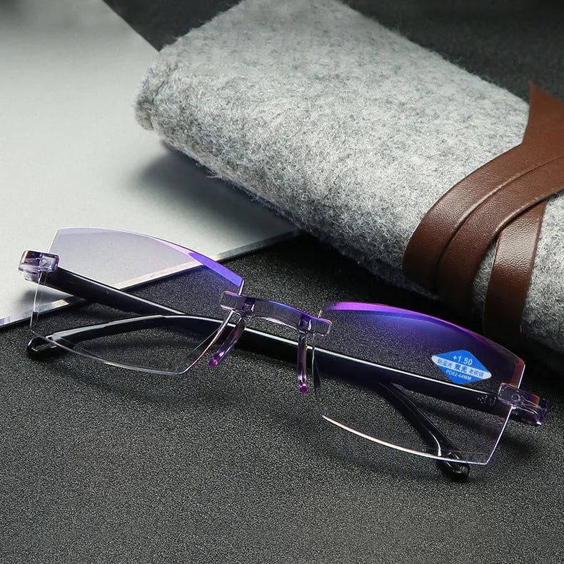 Progressive Reading Glasses with Blue Light Filter for Near & Distance Vision | Anti-Reflective Multifocal Eyewear | Lightweight TR90 Frame | Thomler