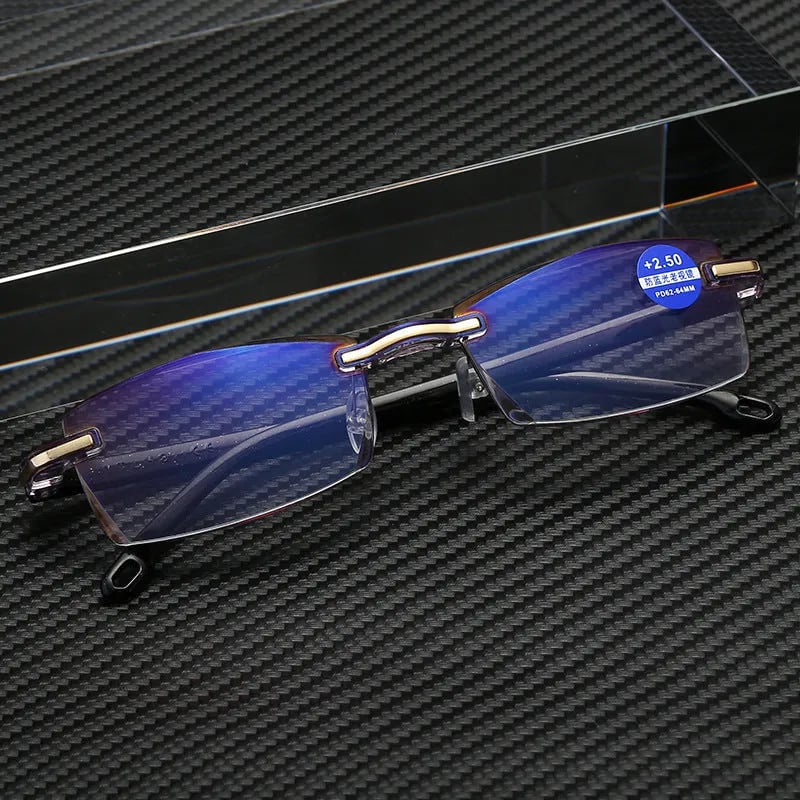 Progressive Reading Glasses with Blue Light Filter for Near & Distance Vision | Anti-Reflective Multifocal Eyewear | Lightweight TR90 Frame | Thomler