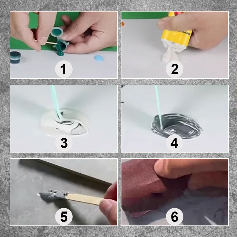 Surface Patch Compound for Ceramic, Granite & Marble Restoration | Thomler