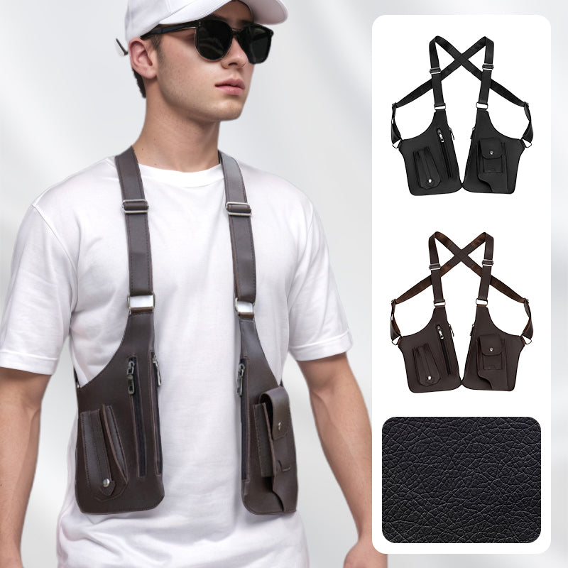 Anti-Theft Crossbody Shoulder Bag for Men – Concealed Sling Pack with Hidden Pockets & Adjustable Strap | Thomler