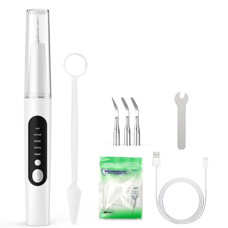 Ultrasonic Tooth Cleaner with LED Light for At-Home Plaque & Tartar Removal | Thomler