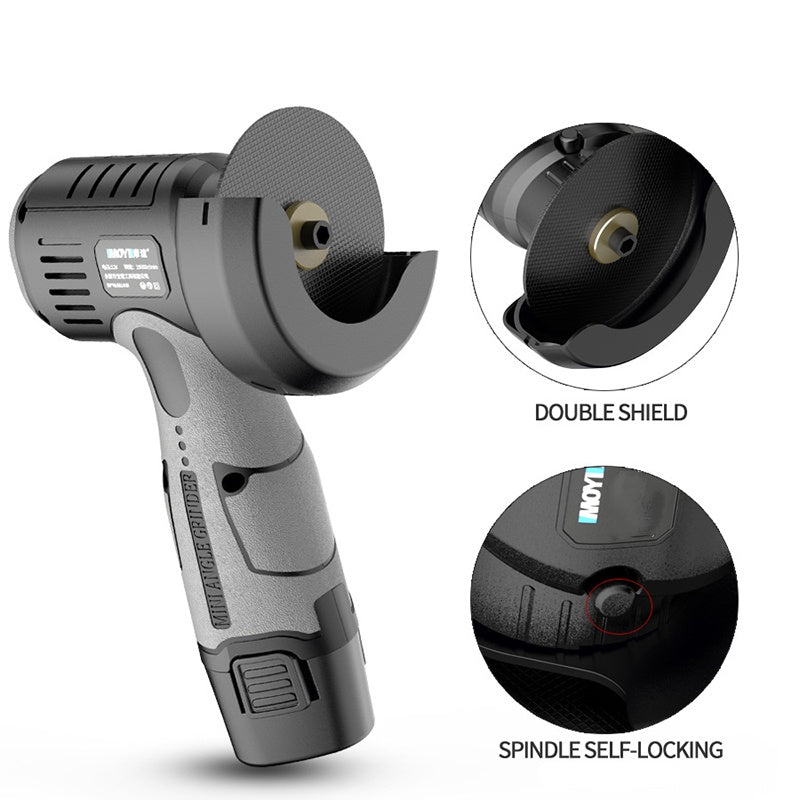 Mini Angle Grinder 75.0 mm 3.0" Cordless Cutting And Grinding Metalworking Polishing Compact Power Tool | Thomler