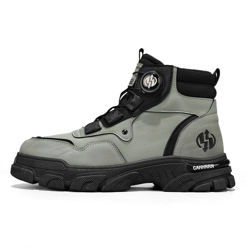 Dial-Adjust Work Shoes with 2-Second Twist Fit System for Workshop & Garage Use | Thomler