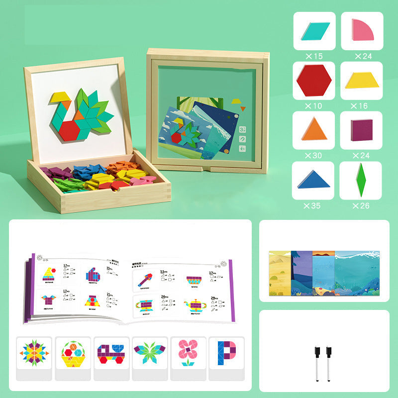 MagniPlay – Magnetisches Holzpuzzle-Spiel | 50% RABATT