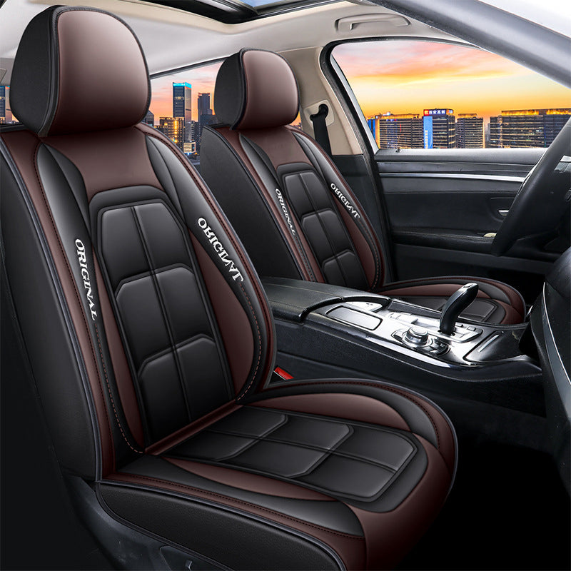 Front Seat Covers – Premium Faux Leather Protection for Cars & SUVs, Fast Install, Stain & Wear Defense | Thomler