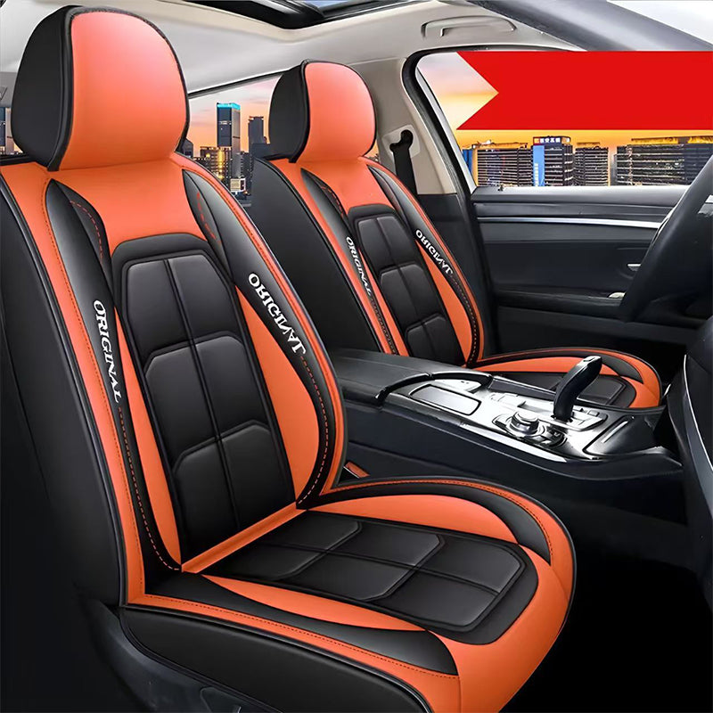 Front Seat Covers – Premium Faux Leather Protection for Cars & SUVs, Fast Install, Stain & Wear Defense | Thomler