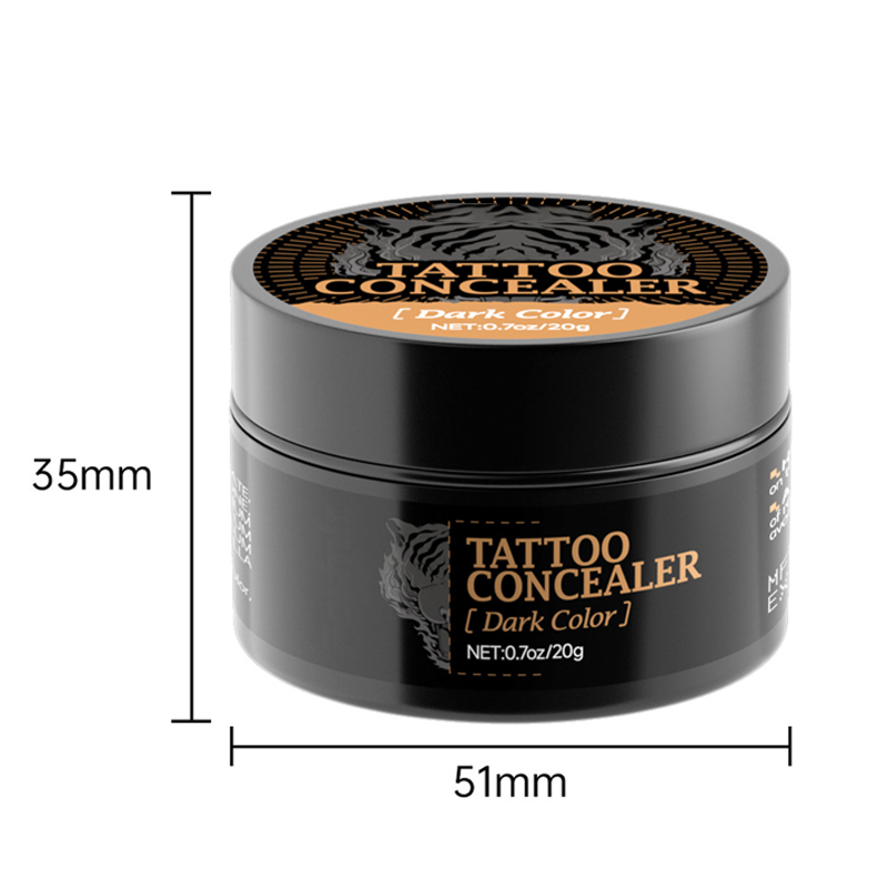 Two-Tone Water-Resistant Concealer Cream for Scars, Blemishes & Skin Discoloration – Custom Match Coverage | Thomler