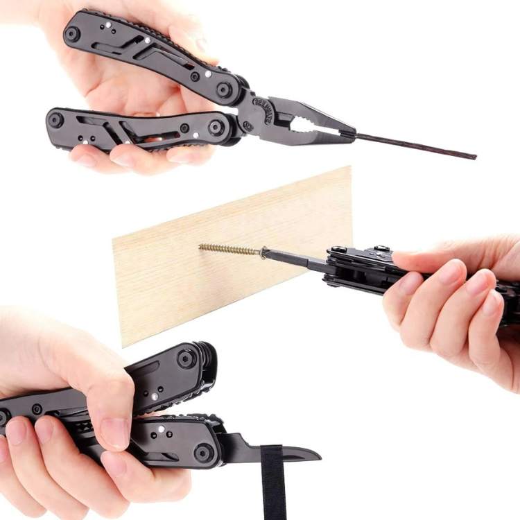 All-in-One Wire Stripper & Crimping Pliers – 24-Function Multi-Tool for Electrical Work, Home Repair & Fieldwork | Thomler