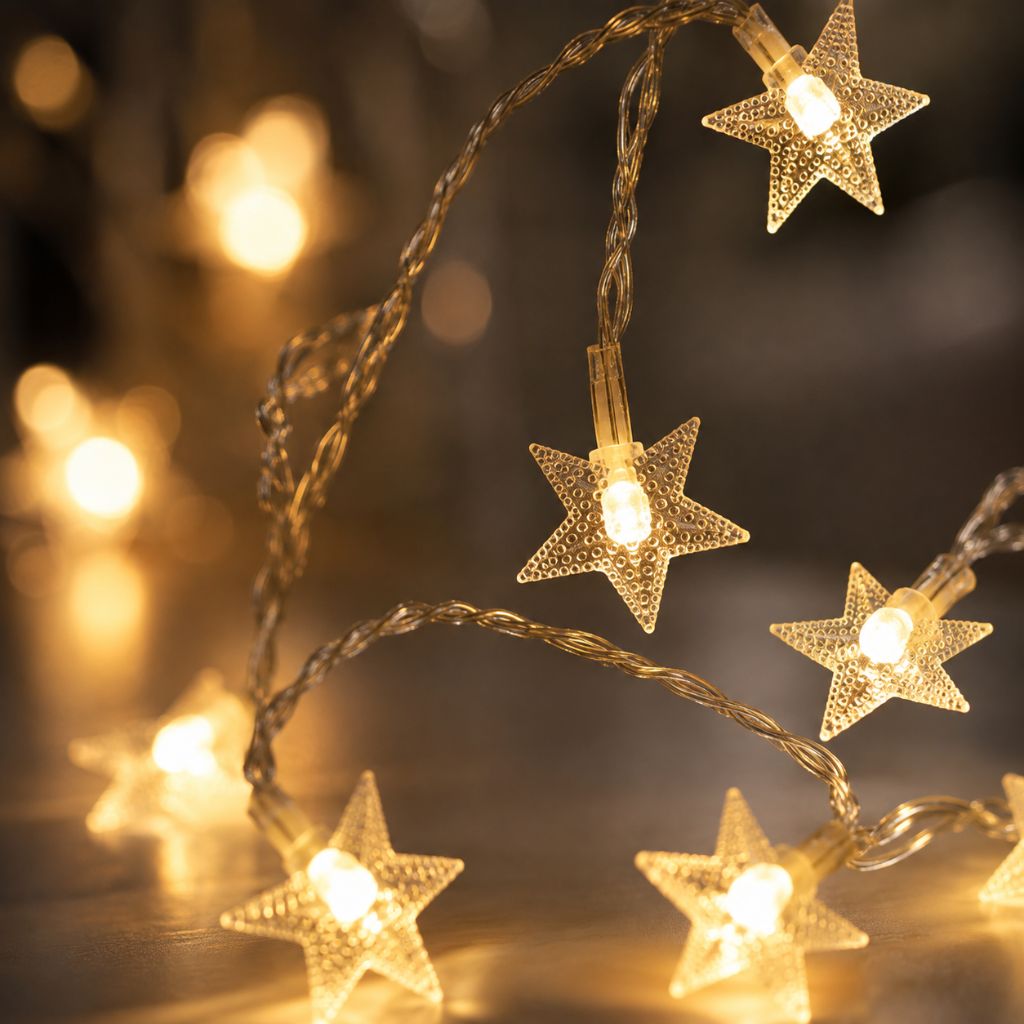 Battery Powered String Lights for Kids Room Warm White Glow Decorative LED Strand Light Bedroom Playroom Nursery Wall Decor | Thomler